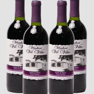 Kit 4 garrafas Tinto Suave