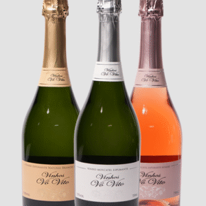 Kit Espumantes: Moscatel Branco, Rosado e Branco Brut