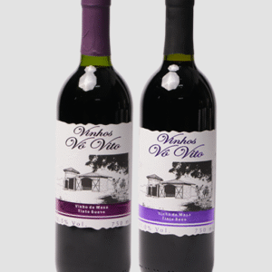Kit com 1 garrafa Tinto Suave + 1 garrafa Tinto Seco