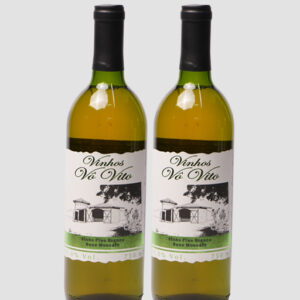 Kit com 2 garrafas Fino  Branco Seco Moscato