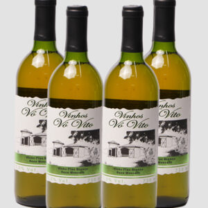 Kit com 4 garrafas Fino Branco Seco Moscato