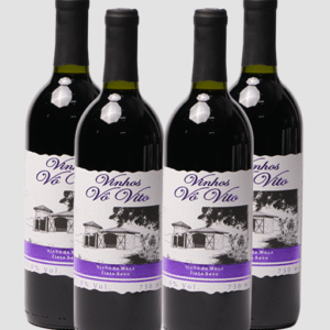 Kit com 4 garrafas Tinto Seco