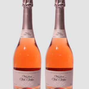 Kit 2 garrafas de Espumante Moscatel Rosado (Suave)