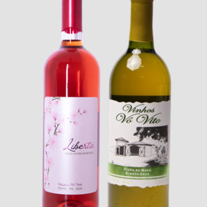 Kit 1 garrafa de Libertá e 1 garrafa de Branco Seco