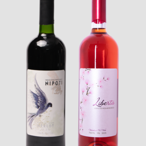 Kit 1 garrafa de Libertá e 1 garrafa de Merlot