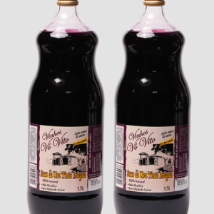 Kit 2 garrafas de Suco de Uva de 1,5l cada